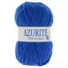Pelote bleu electrique de lin 100% acrylique Azurite x10 - 50 gr