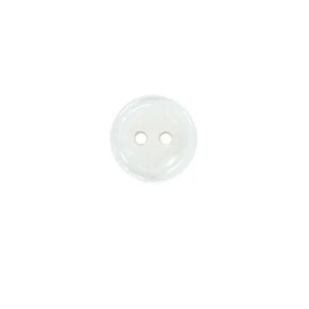 bouton blanc 2 trous Ø13 mm x30