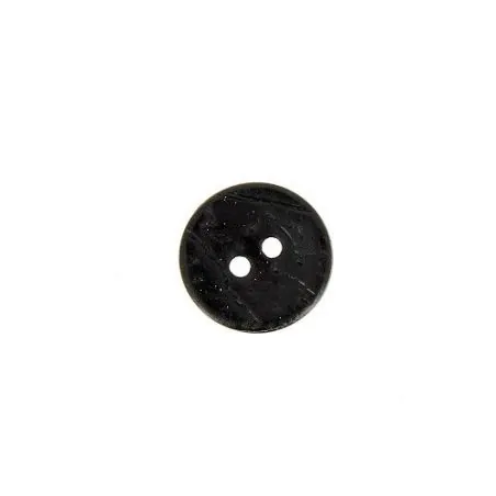bouton 2 trous noir -12 mm x30