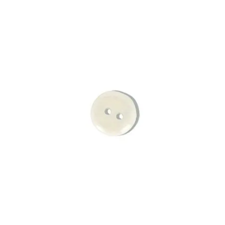 boutons blanc 2 trous x30 - 10 mm