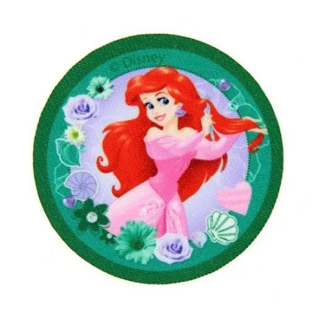 Ecussons imprimés Ariel la petite sirène Disney