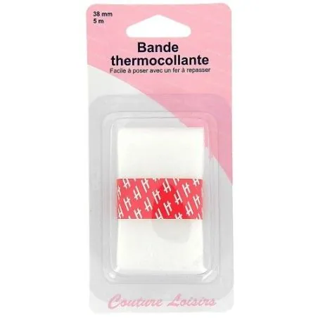 Bande thermocollante pour ourlet 38 mm x 5m