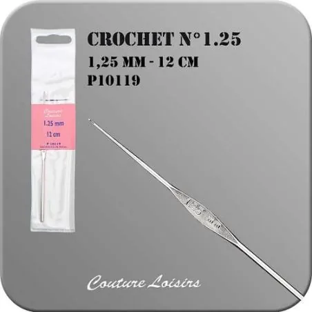 Crochet - 12cm - n°1.25