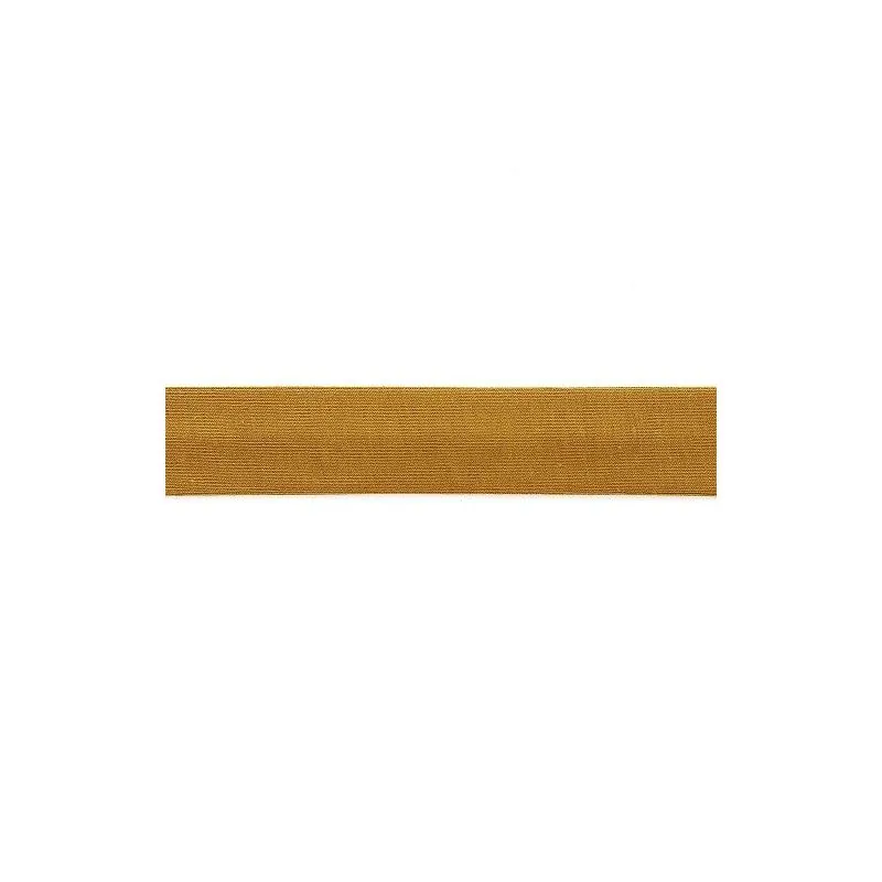 Ruban Biais Jersey marron clair - 20 m - 20 mm