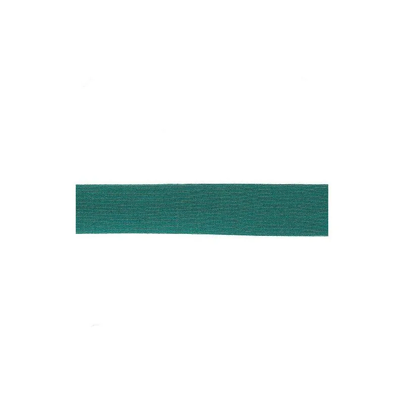 Ruban Biais Jersey vert - 20 m - 20 mm