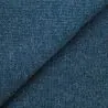 Tissu jersey coton côtelé bleu canard