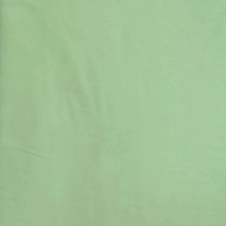 Tissu velours polyester vert amande