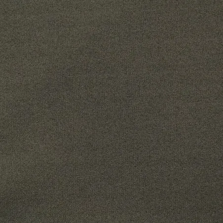 Tissus crêpe de polyester uni gris brun