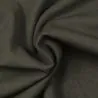 Tissus crêpe de polyester uni gris brun