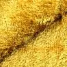 Tissus lainage jaune poils long