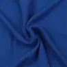 Tissu mousseline de polyester bleu roi