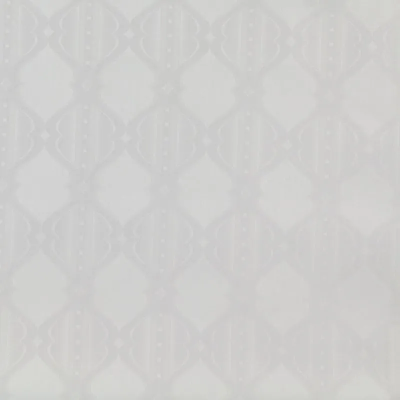 Bazin coton riche blanc imprimé motifs géométriques