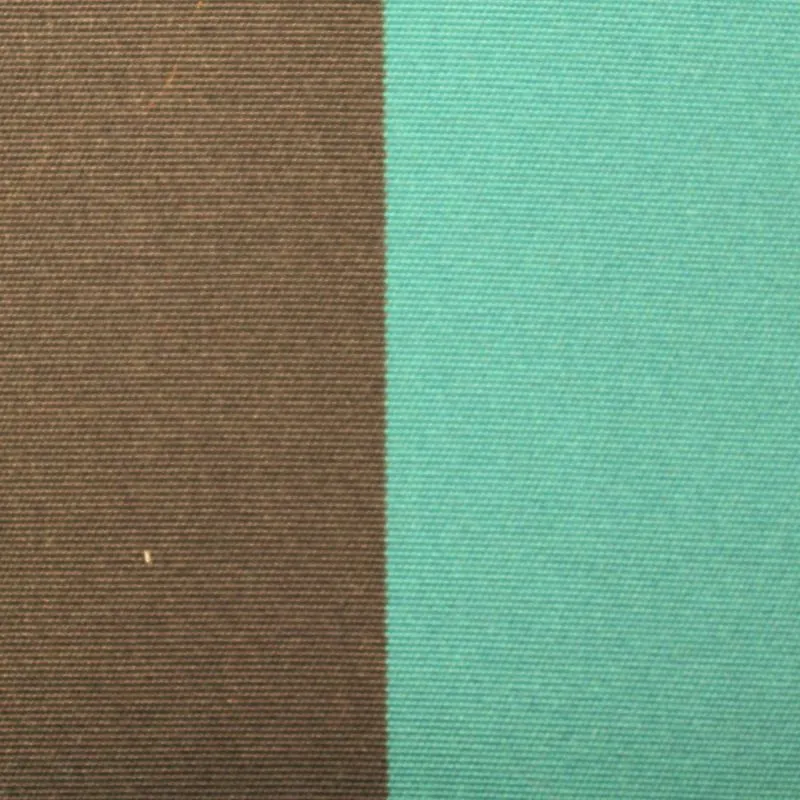 Toile de transat - Tissu de transat chaise longue multicouleur marron turquoise